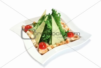 Caesar salad with chiken