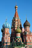 Saint Basil's orthodox cathedral in Moscow, Russia