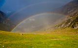 Rainbow over Odessa Canyon
