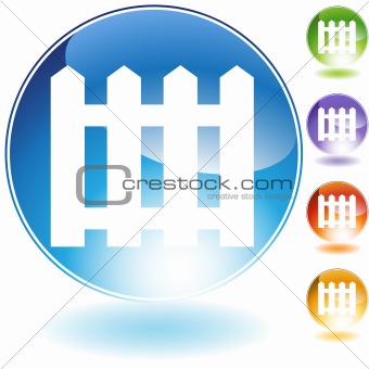 Picket Fence Crystal Icon