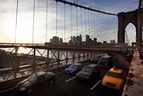 Brooklyn Bridge in the evening
