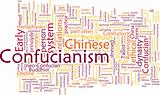 Confucianism word cloud