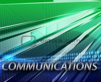 Internet information communication background