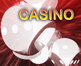 Gambling dice casino background