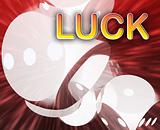 Gambling dice luck background