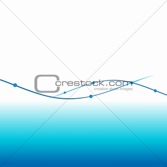  Abstract background wave