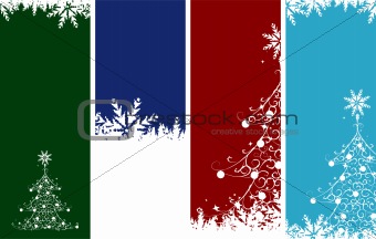 Christmas banners. Place your text here.