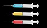 vaccine syringe illustration