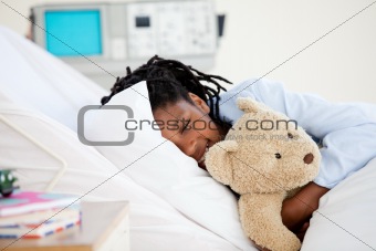 Young Boy in Hospital 