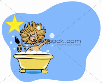 Lion Bath Star