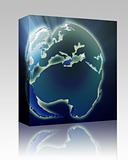 Globe Europe Africa box package