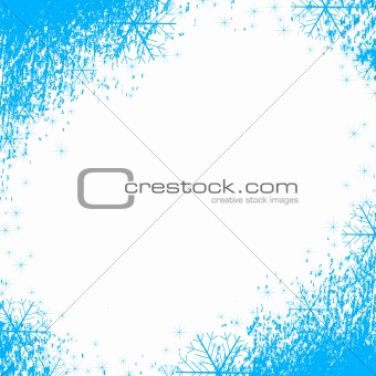 snowflakes blue background texture