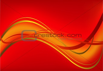 red vector background