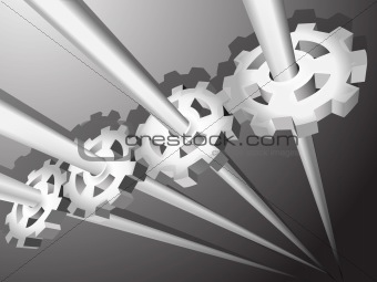  background with gears