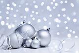 White Christmas ornament