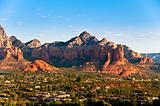 Arizona Red Rocks durind sunrise