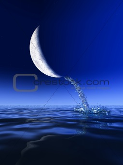Water from Moon