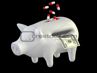 Piggy bank H1N1 v2