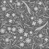 Floral abstract pattern, vector