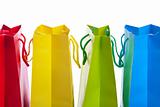 Bright Colored Shopping Bags