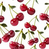 Cherries seamless wallpaper