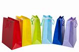 Rainbow Shopping Bags