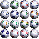 South Africa Soccer Wold Cup, second sixteen nations