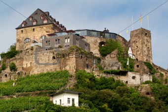 Old castle on  hill