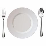 Flatwares fork plate spoon