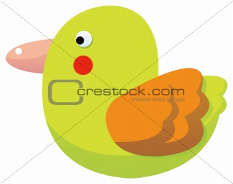 cartoon duck