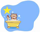 Dog Bath Star - Terrier