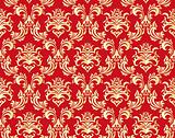 seamless damask pattern