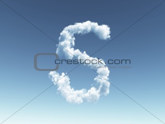 cloudy letter S