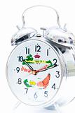 saat:clock, face, minute, second, eat, eating, consume,