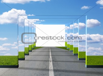 Road illusion