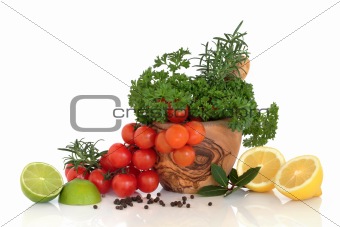 Herb, Fruit and Spice Selection