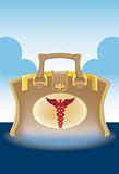 Medical Bag - Caduceus Icon