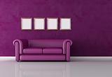 classic purple interior