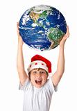 Celebrating Christmas around the planet worldwide