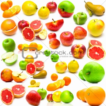 fruits on white 2