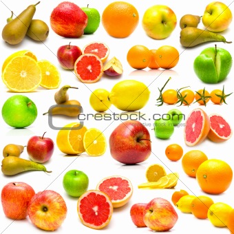 fruits on white 3
