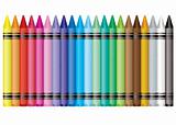 rainbow crayon