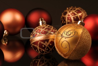 christmas spheres