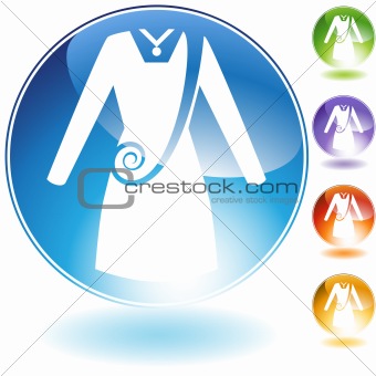 Swirl Dress Crystal Icon