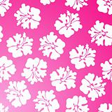 Hibiscus Pattern - Pink