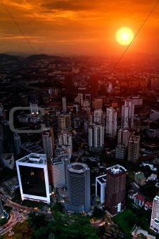 city Sunset