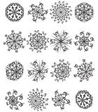 festive snowflakes