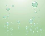 Bubbles Under Water