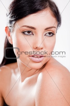 Profile of woman 