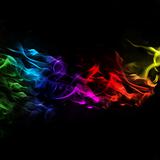 Colorful Flames Background 